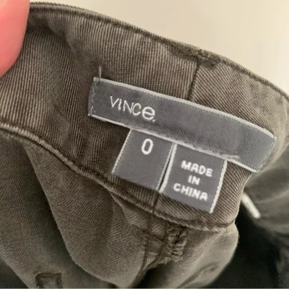 Vince Green 100% Lyocell Cargo  Style Pants 0 - Picture 4 of 9